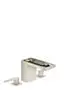 AXOR-HG-AXOR-MyEdition-3-Loch-Waschtischarmatur-110-mit-Push-Open-Ablaufgarnitur-ohne-Platte-Edelstahl-Optic-47072800 gallery number 1